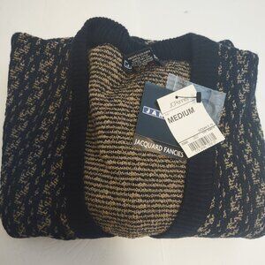 *NWT* Jantzen VTG Mens Medium multicolor  Cardigan Button Front